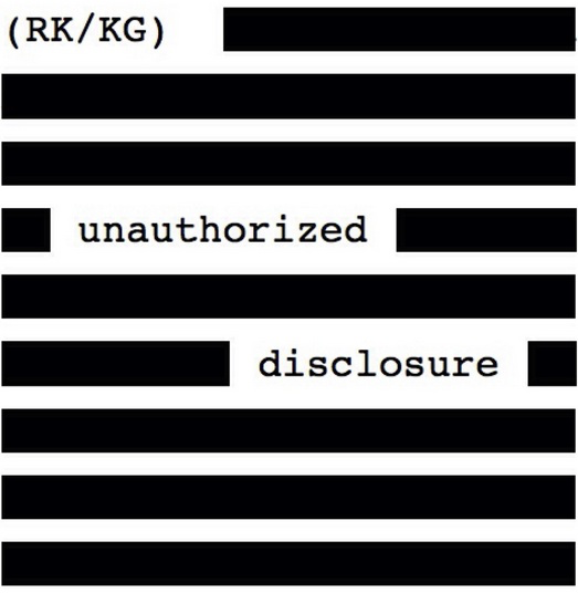 Unauthorized Disclosure Logo
